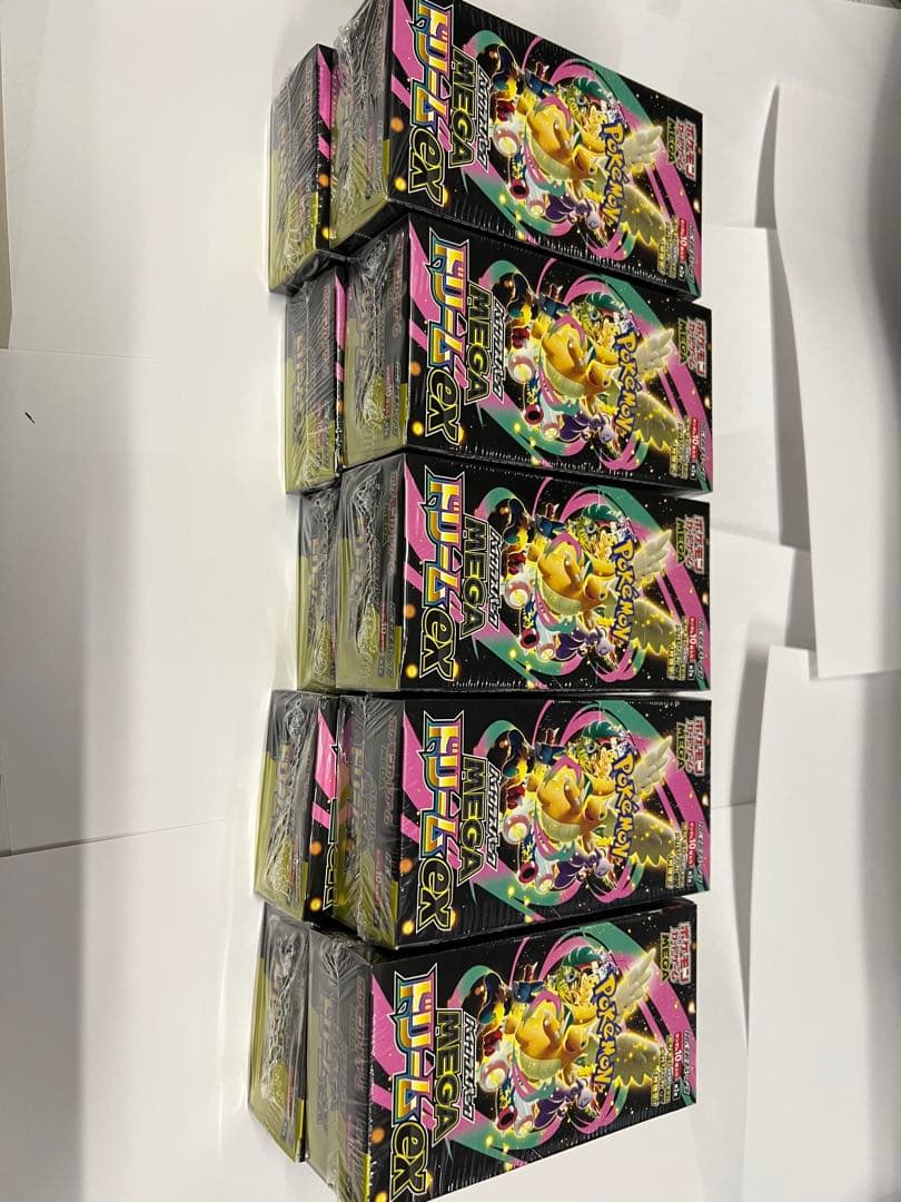 シュリンク付きポケモンカードMEGA ハイクラスパック　ドリーム ex10BOX