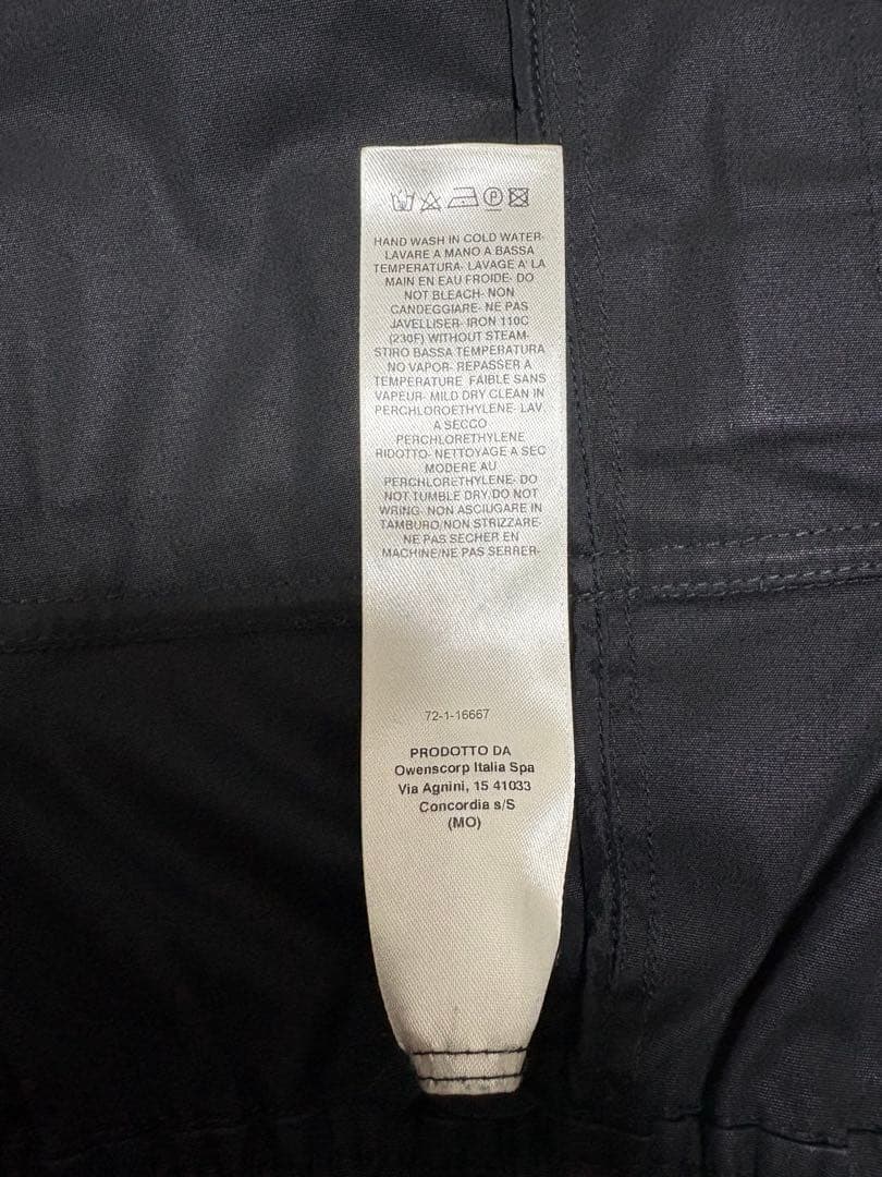 パンツ RICK OWENS 21SS CARGO PODS TE 46