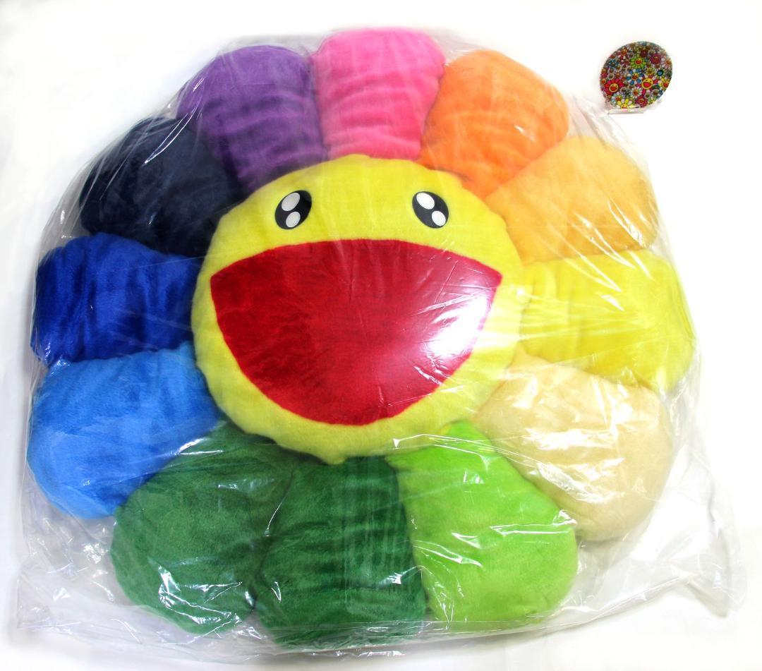 【毎日値下げ】村上隆 カイカイキキ 1m フラワークッション 特大 未使用タグ付