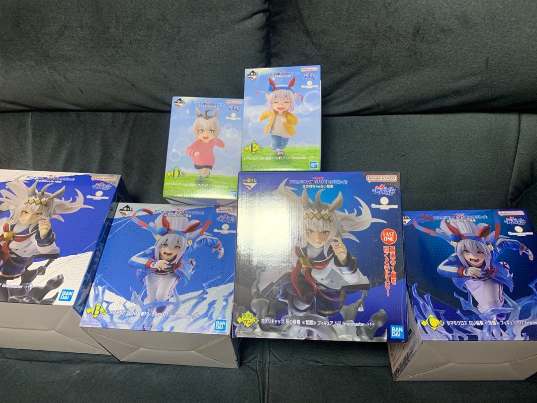 最安値　一番くじ　ウマ娘シンデレラグレイ　上位賞フルセット　未開封　フィギュア