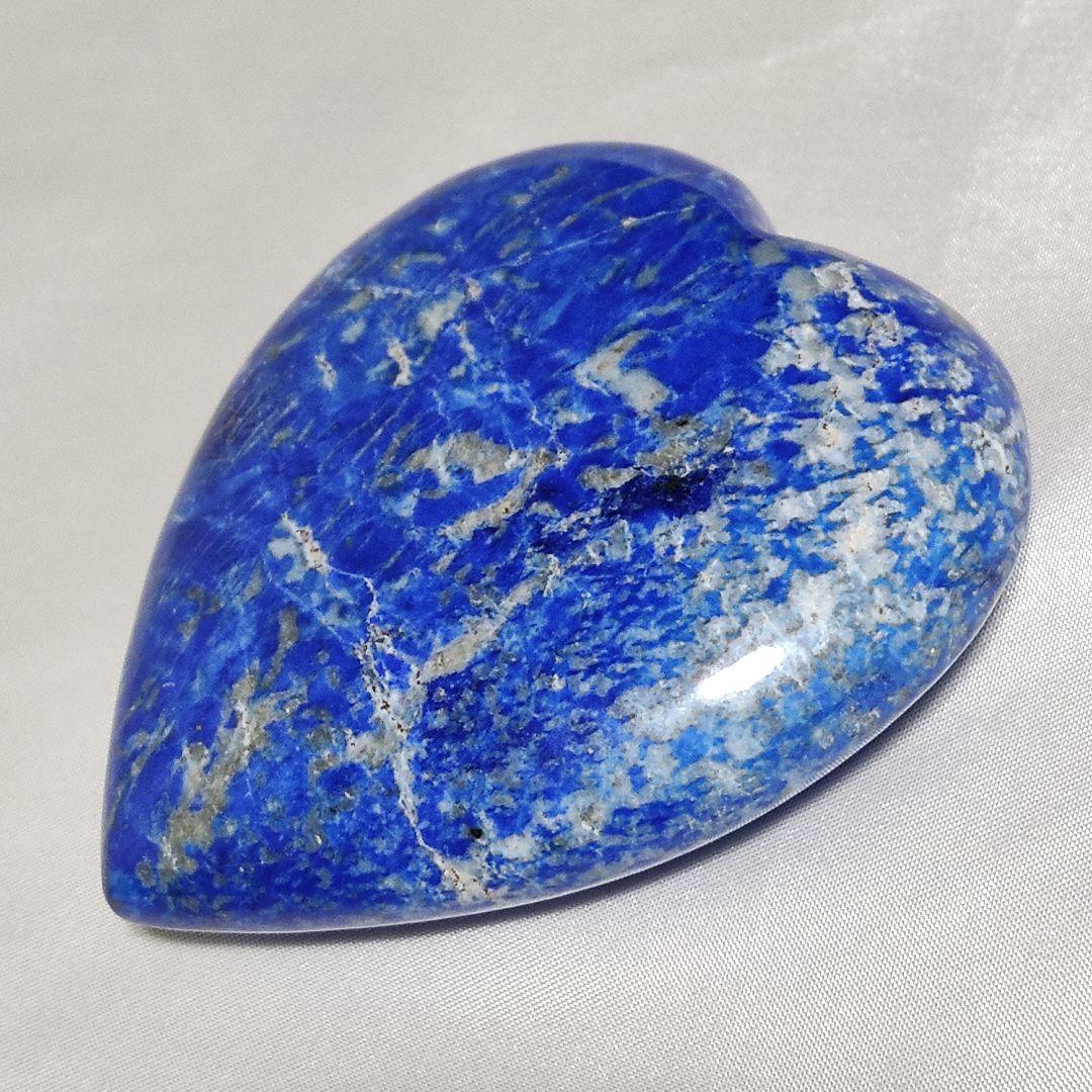 パワーストーン　天然石　アフガニスタン産　ラピスラズリ　ハート　178g　224