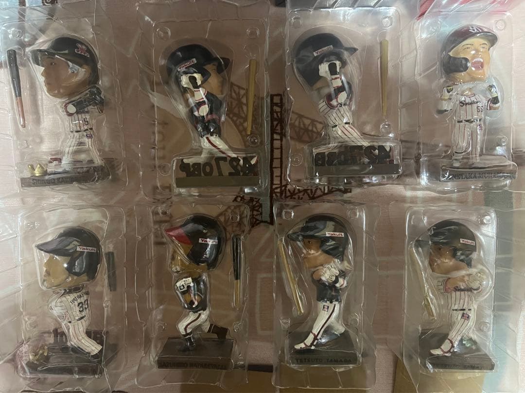 東京ヤクルトスワローズ☆ボブルヘッドセット☆新品未使用☆山田哲人☆村上宗隆