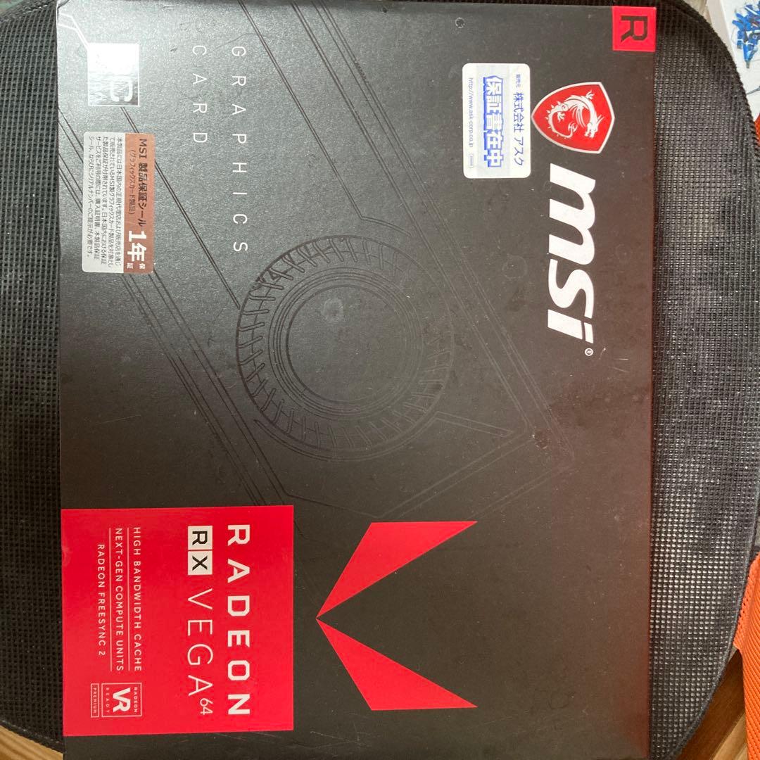 グラフィックボード・グラボ・ビデオカード MSI Radeon RX Vega 64 8GB HBM2