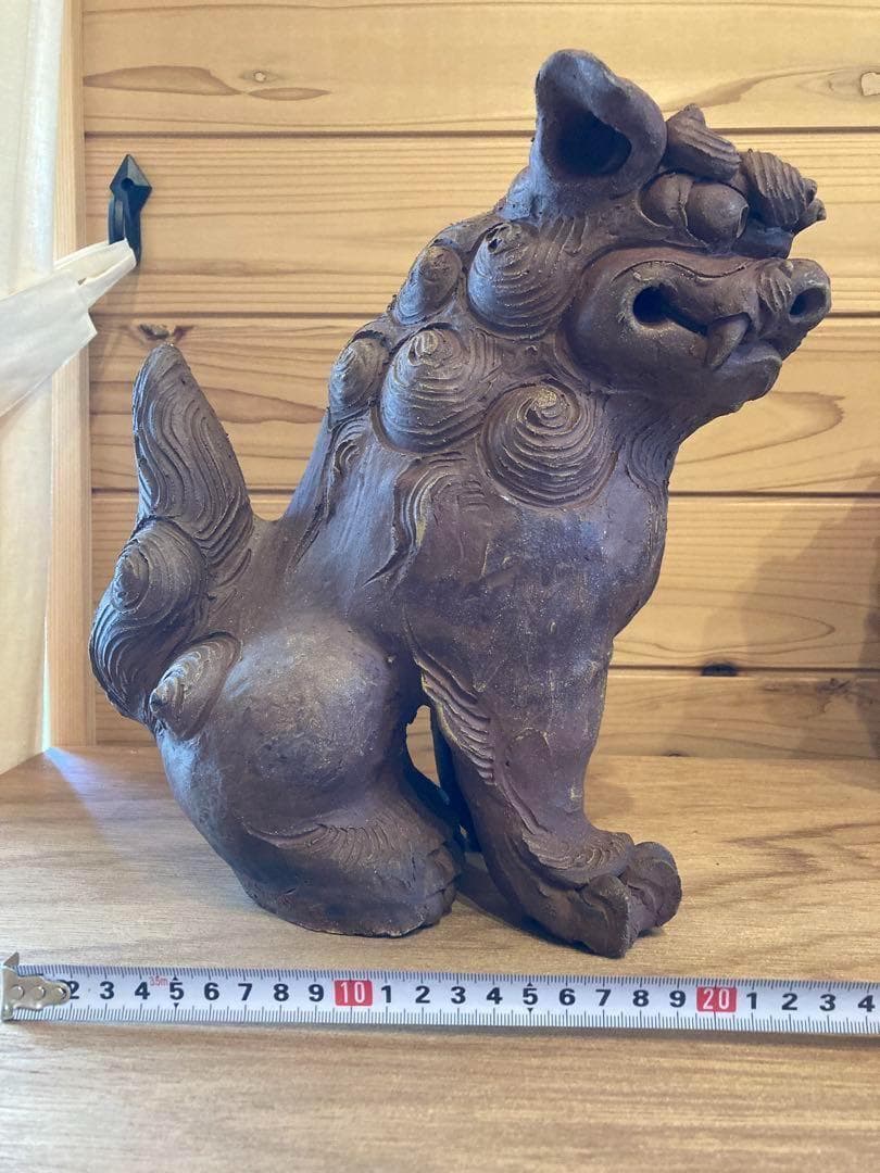 VINTAGE シーサー 王道 守り神 魔除け antique 希少 置物