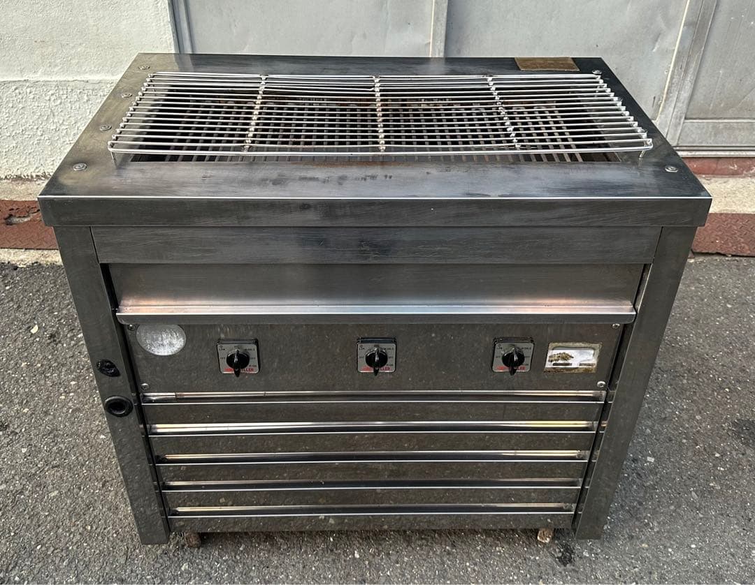 【動確済み】業務用 ヒゴグリラー 万能タイプ 3P-215 3相 200V 大阪