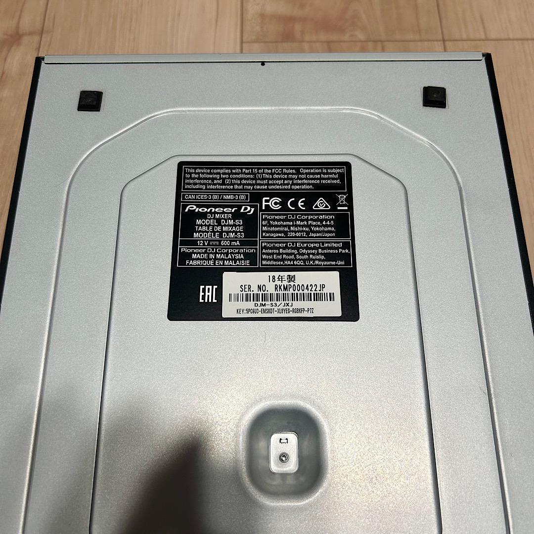 Pioneer DJミキサー DJM-S3 serato PCDJ対応