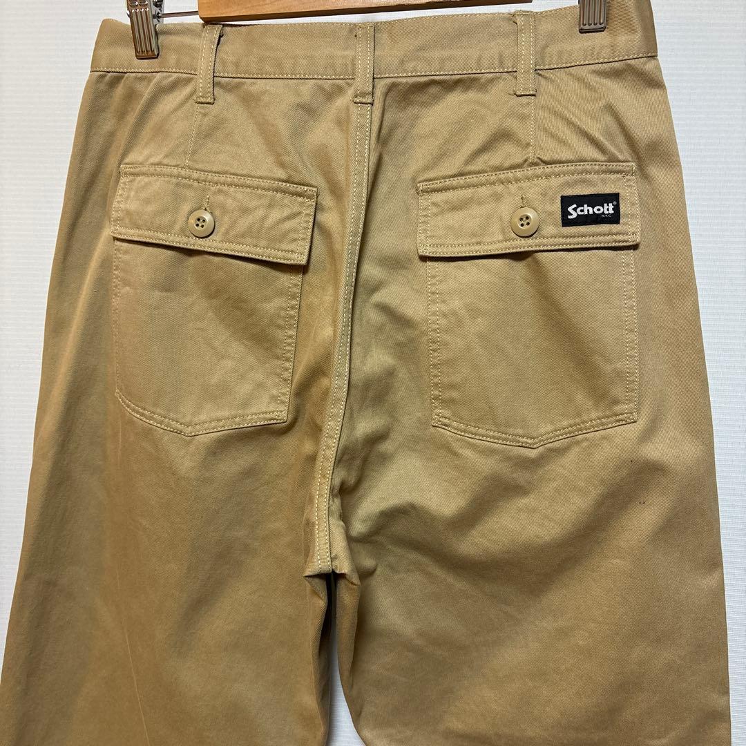 ショット　Schott CLASSIC BAKER PANTS サイズM