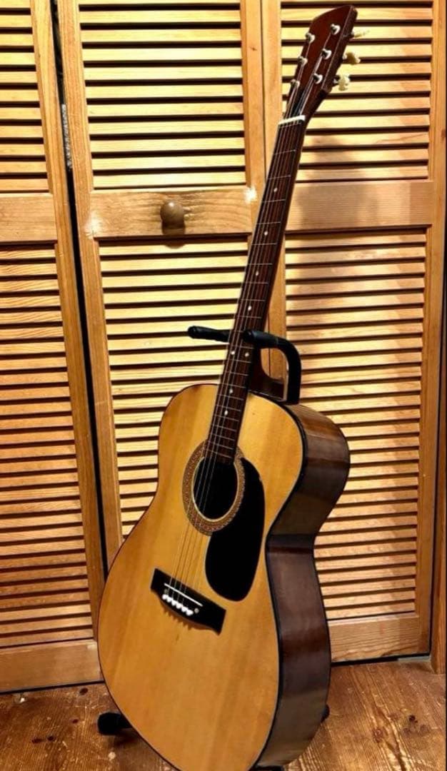 【本日限定/希少】70s HARRY DANIEL ゼロフレット アコギ JV