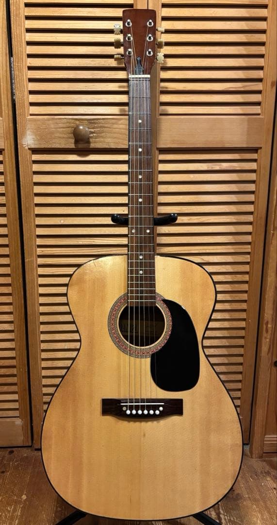 【本日限定/希少】70s HARRY DANIEL ゼロフレット アコギ JV