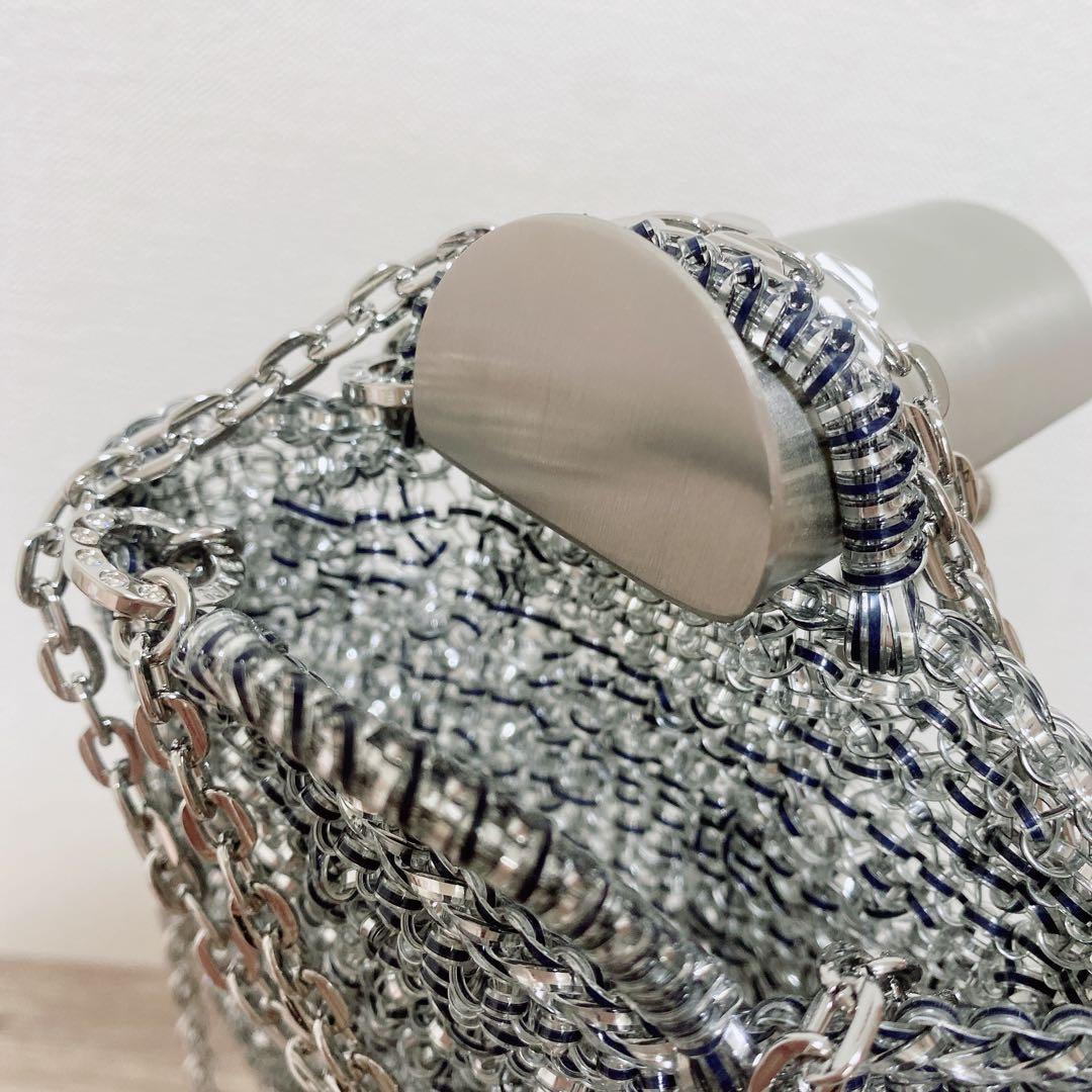 アンテプリマ　アデッソ　ミニアトゥーラ　シルバー　ショルダーバッグ　フォーマル