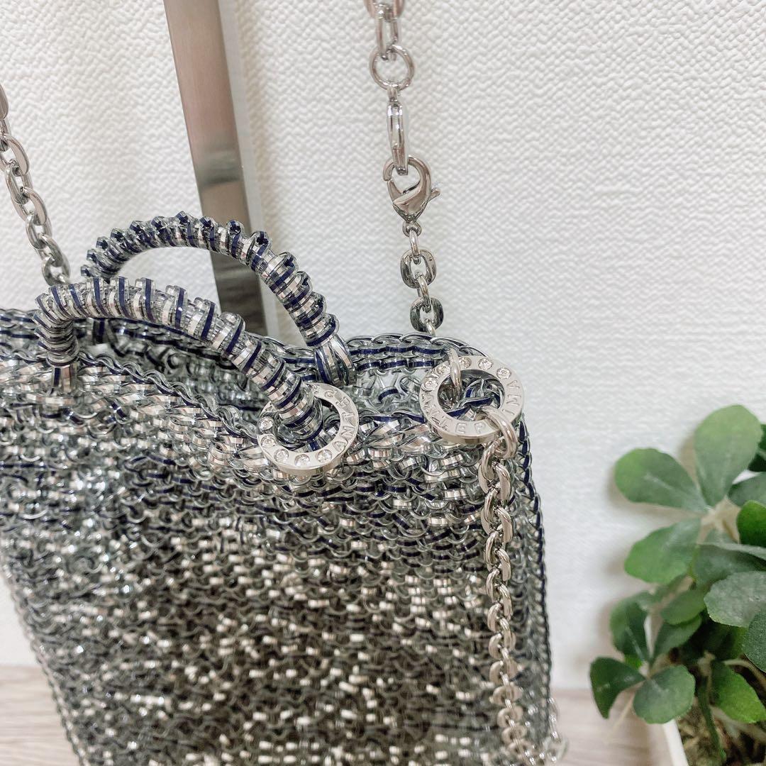 アンテプリマ　アデッソ　ミニアトゥーラ　シルバー　ショルダーバッグ　フォーマル