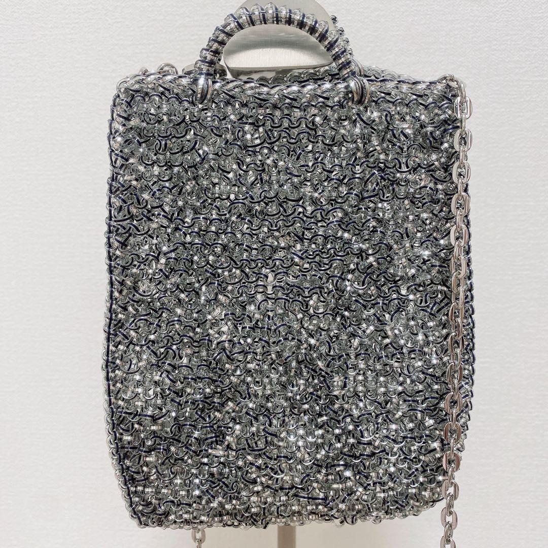 アンテプリマ　アデッソ　ミニアトゥーラ　シルバー　ショルダーバッグ　フォーマル