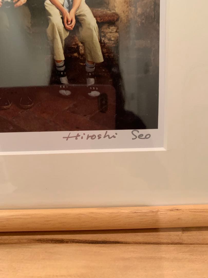 m*)様 福山雅治　Hiroshi Seo 写真額入り