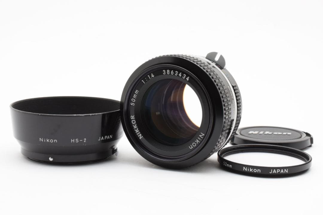 Nikon Nikkor 50mm F1.4 非Ai ニッコール MF レンズ