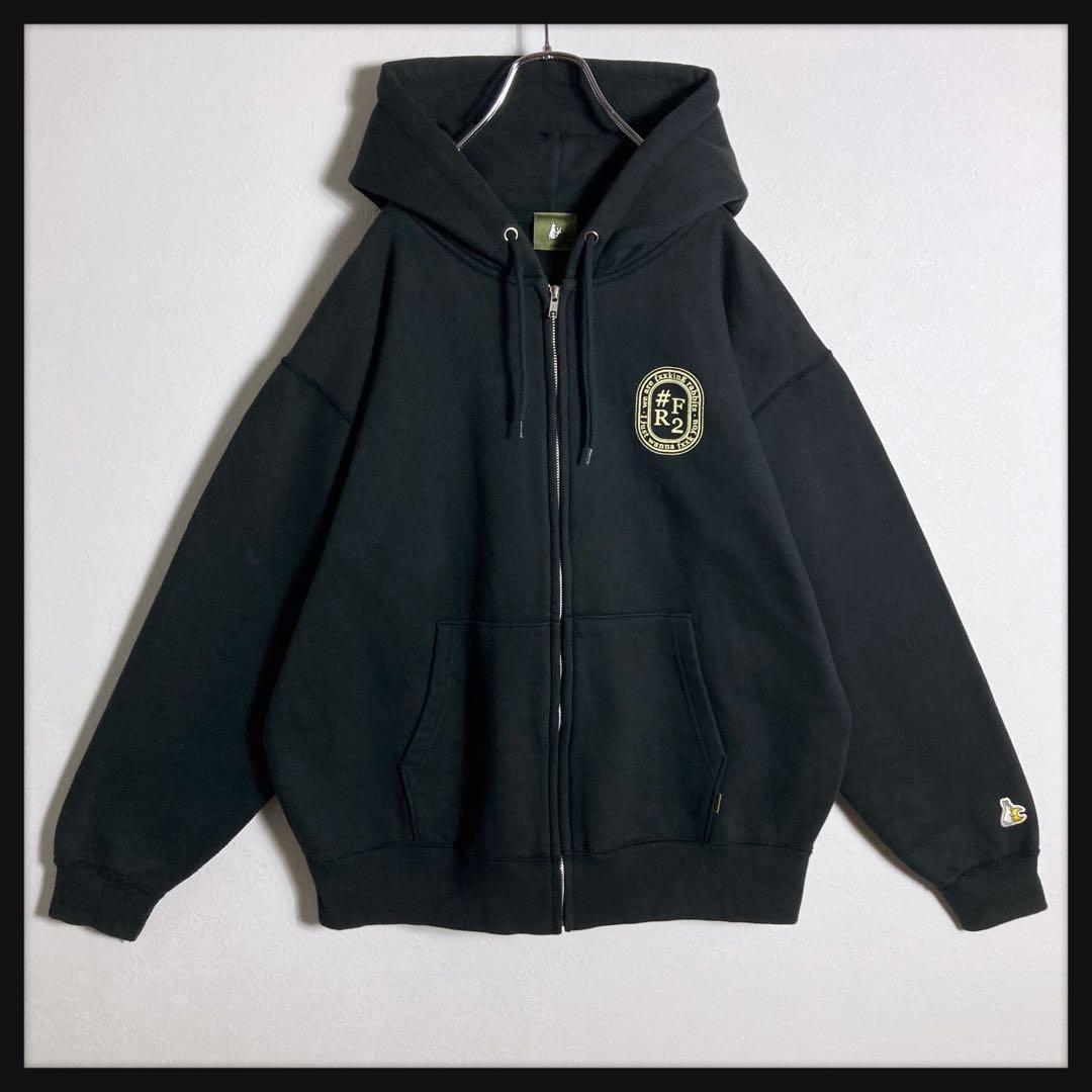【入手困難】FR2 月 伊勢限定カラー サークルロゴ ジップパーカー レア 美品