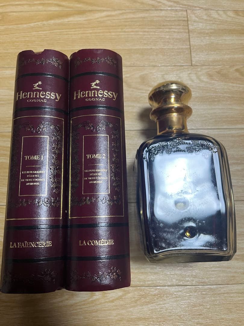 ★今月限定値下げ★新品未使用未開封　ヘネシー ブック ライブラリー デキャンタ
