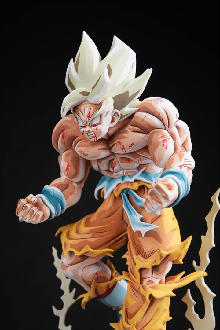 超サイヤ人 孫悟空 二次元彩色ペイント「すべての終わり」ドラゴンボールフィギュア