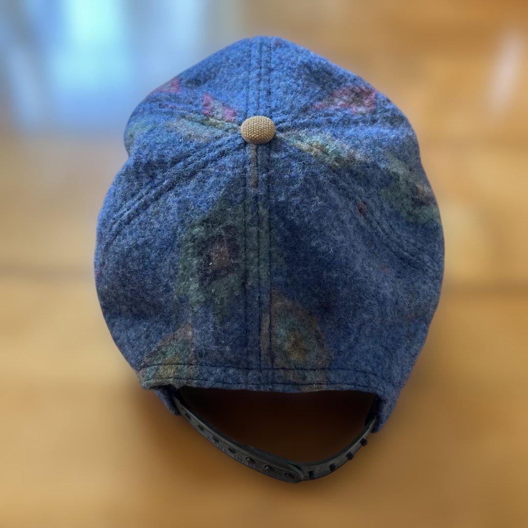 希少USA製 90s Carhartt ネイティブ ブランケットダック キャップ