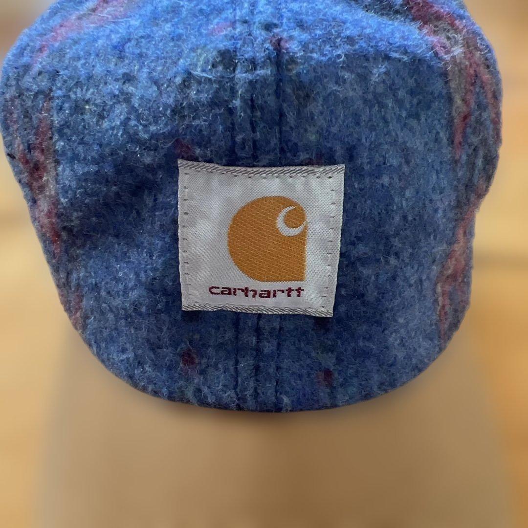 希少USA製 90s Carhartt ネイティブ ブランケットダック キャップ