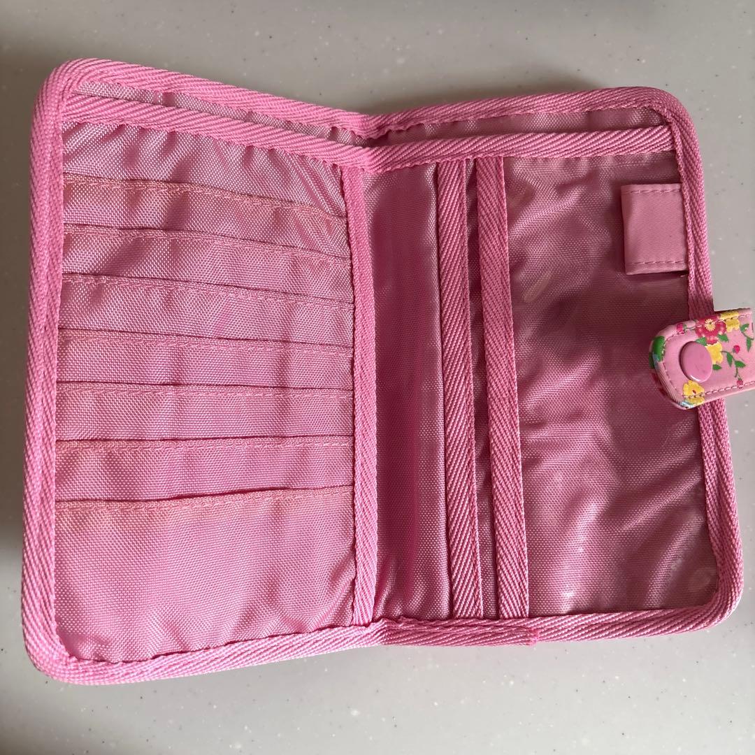 【希少】激レア　ハローキティ 花柄 ピンク マルチケース サンリオ　平成レトロ