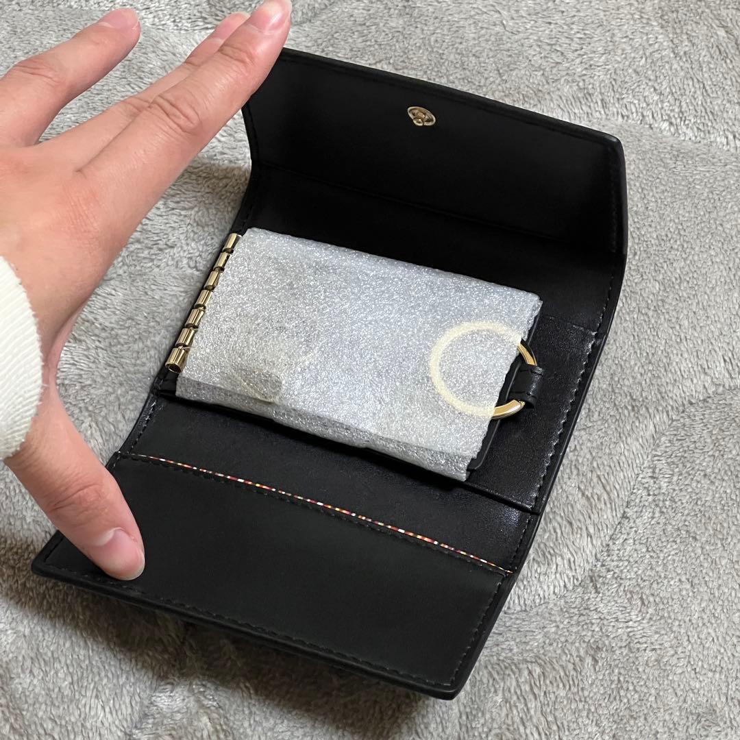 【新品未使用】Paul Smith 黒 ウサギキーケース