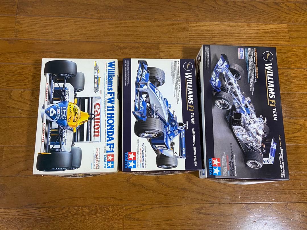 F1 1/20 タミヤ　ウィリアムズ3台セット