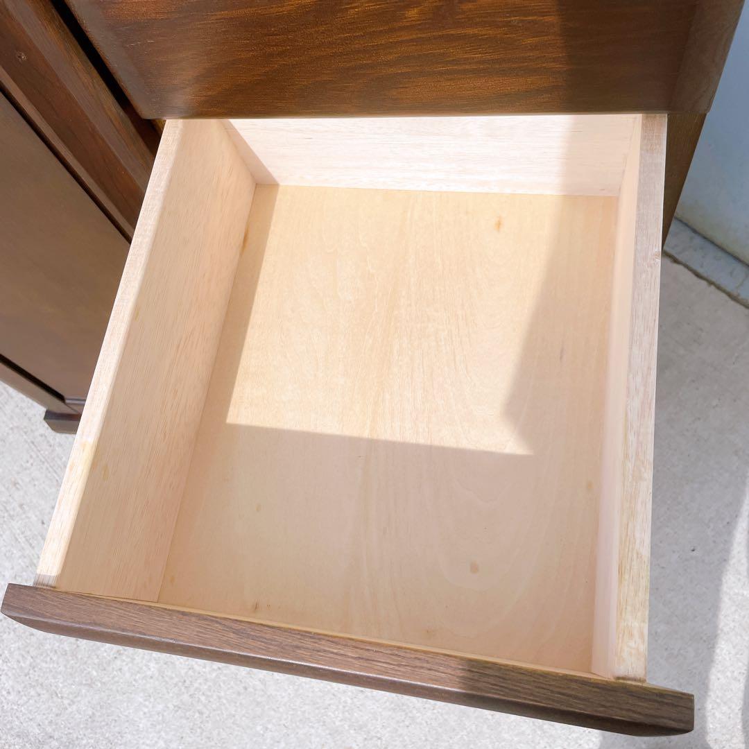 【送料込】大雪木工 収納チェスト サイドチェスト 高級