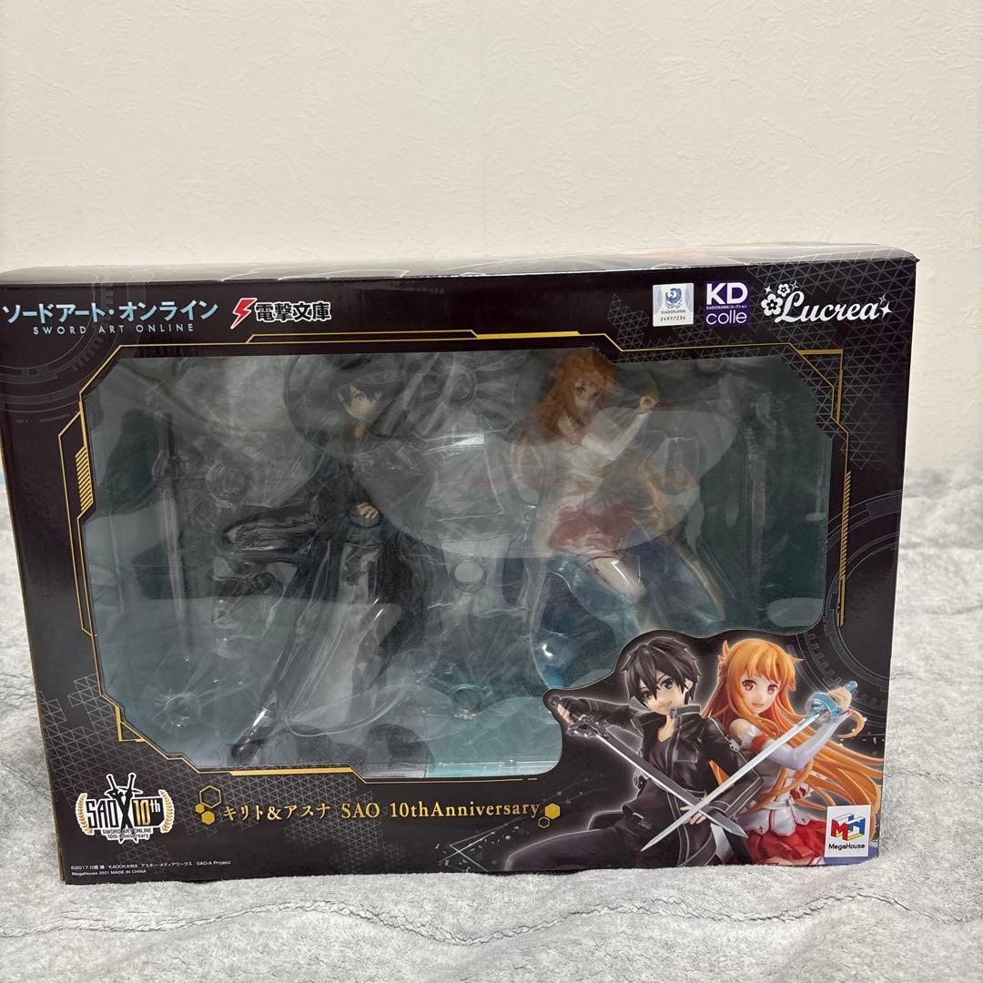 SAO 10th Anniversary キリト&アスナ　フィギュア