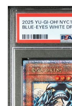 ブルーアイズホワイトドラゴン 浮世絵 青眼の白龍 PSA10