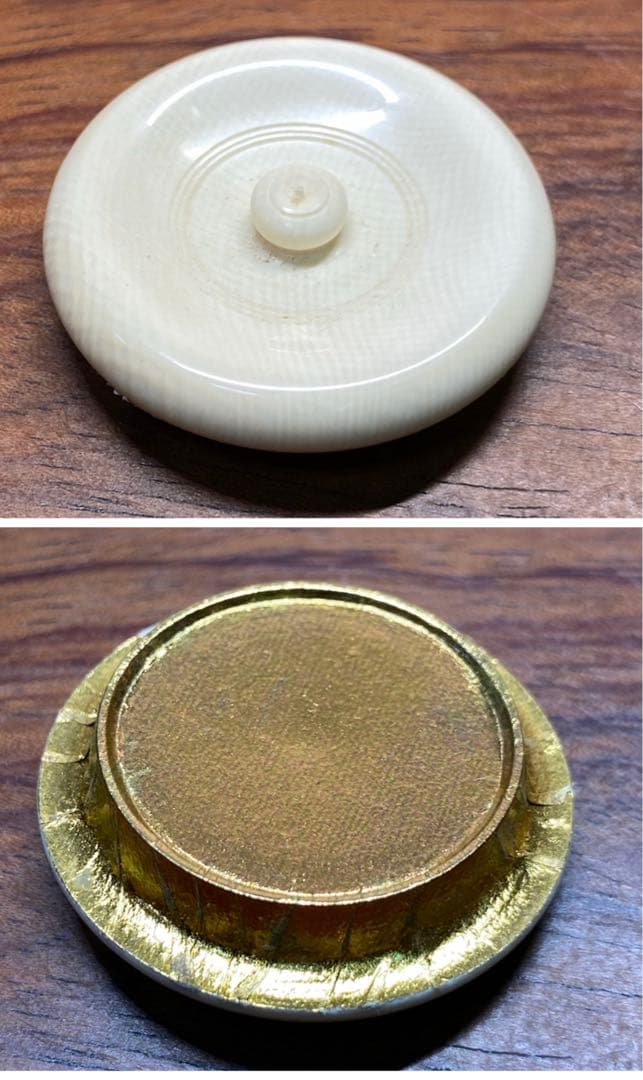 【茶道具】笹田有祥造　獏面影茶入（共箱）