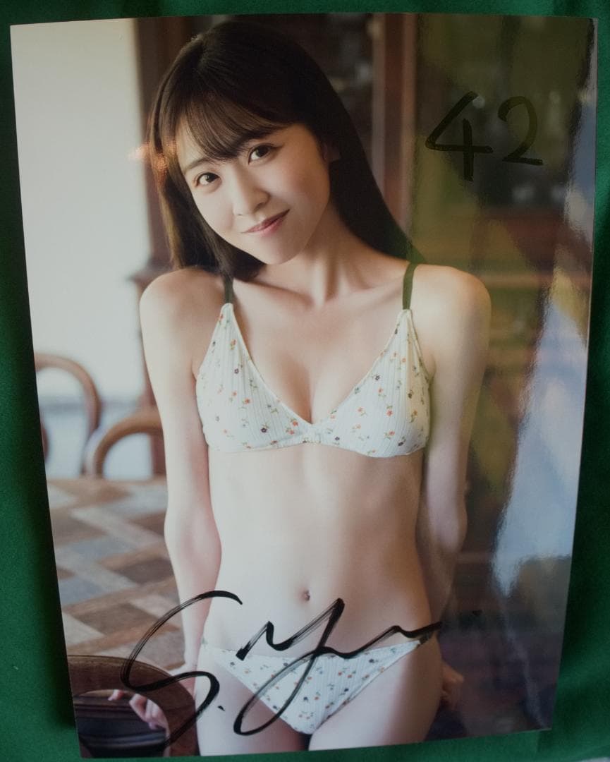櫻井優衣（FRUITS ZIPPER）　サイン入り写真パネル