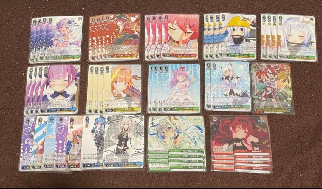 ヴァイスシュヴァルツ　ホロライブ　デッキ　　かなたマリン　かなマリ