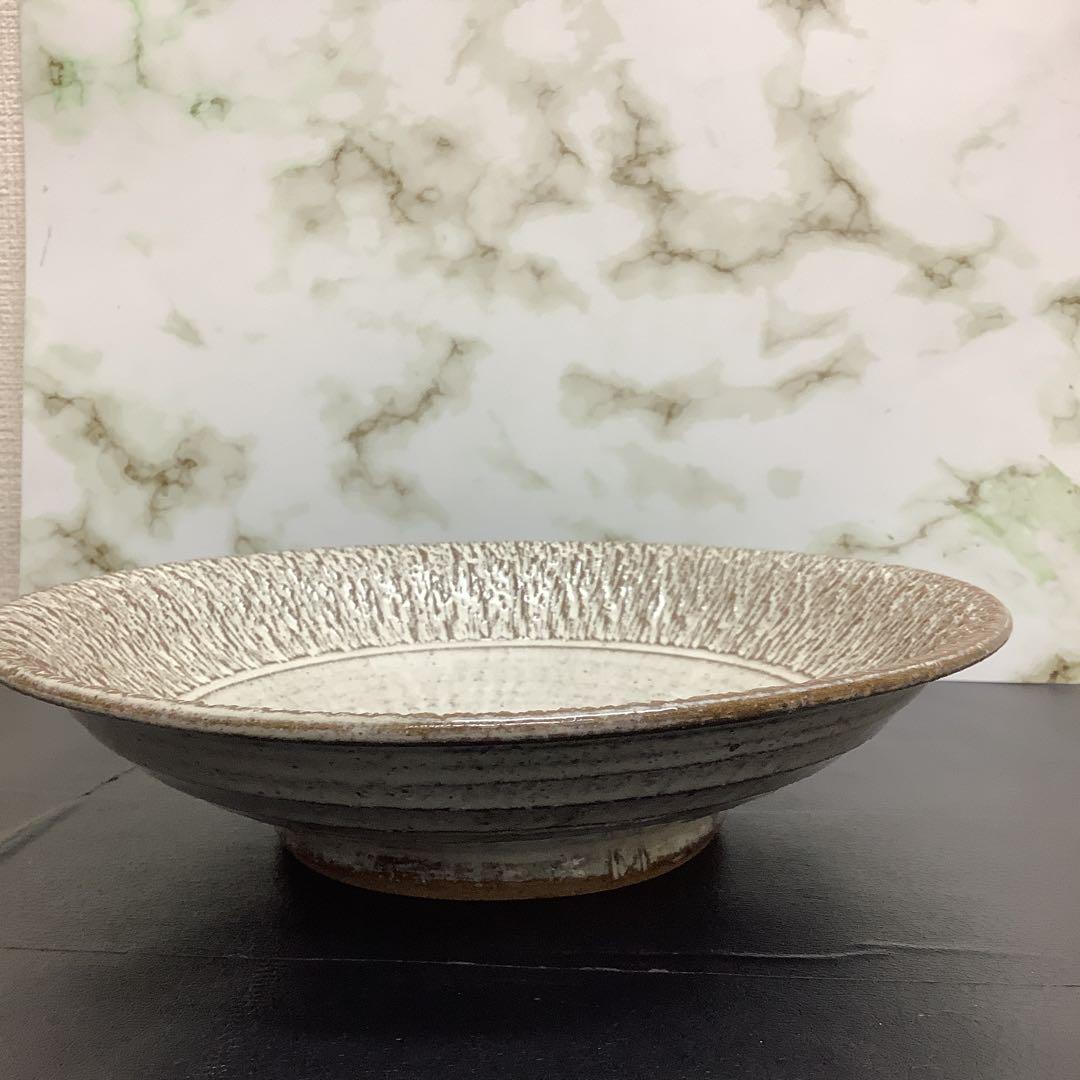 新品　レア　作家　木下栄司　大鉢　陶器　大皿　日本工芸会　コレクション