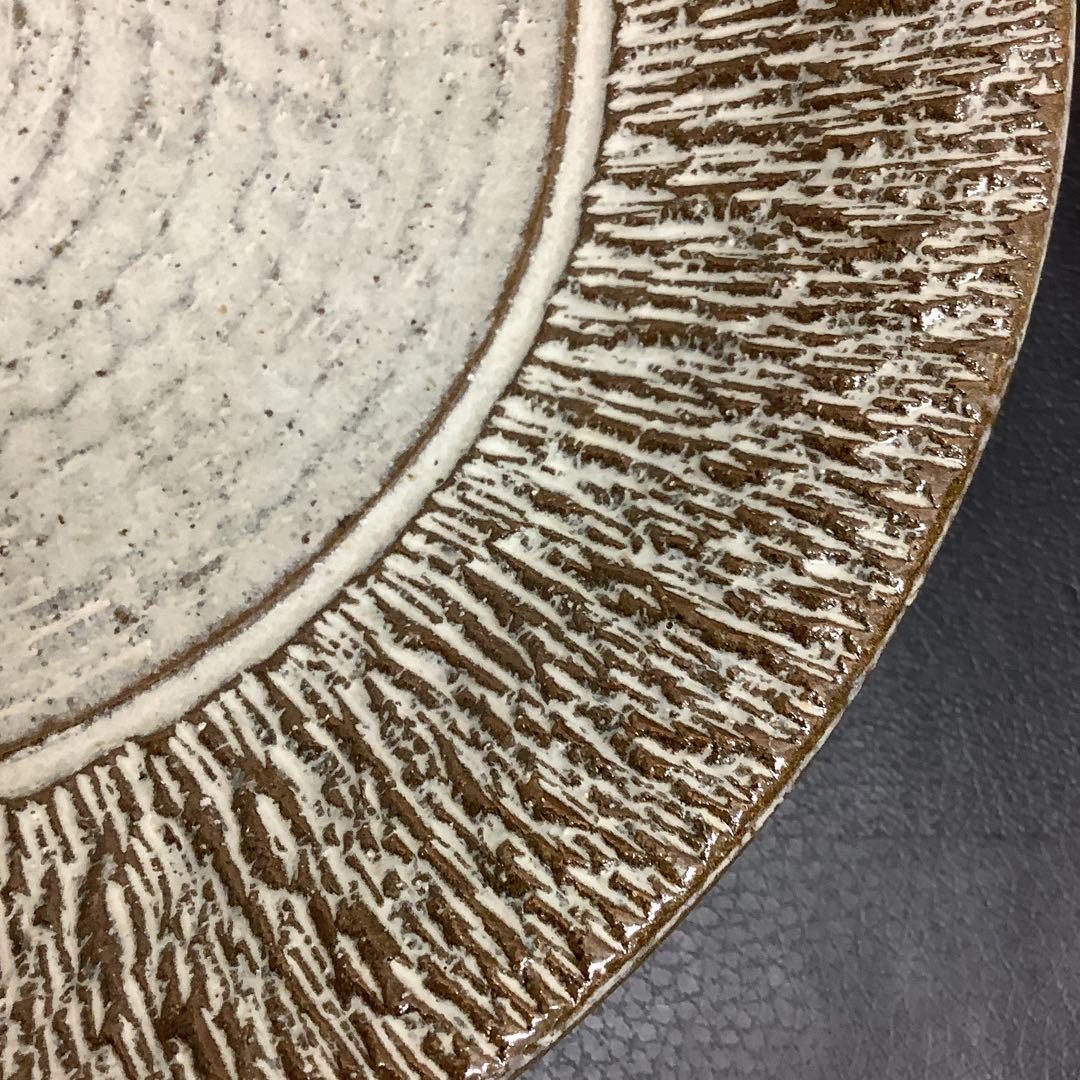 新品　レア　作家　木下栄司　大鉢　陶器　大皿　日本工芸会　コレクション