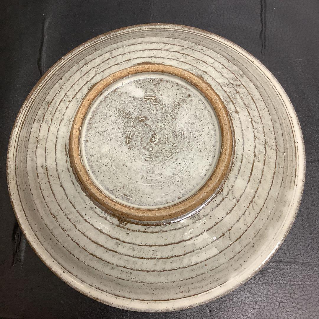 新品　レア　作家　木下栄司　大鉢　陶器　大皿　日本工芸会　コレクション
