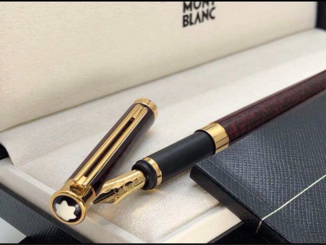 ⭐️金運・幸運を呼ぶパワーストーン⭐️レッド瑪瑙デザイン⭐️モンブラン⭐️ノブレスドゥエ