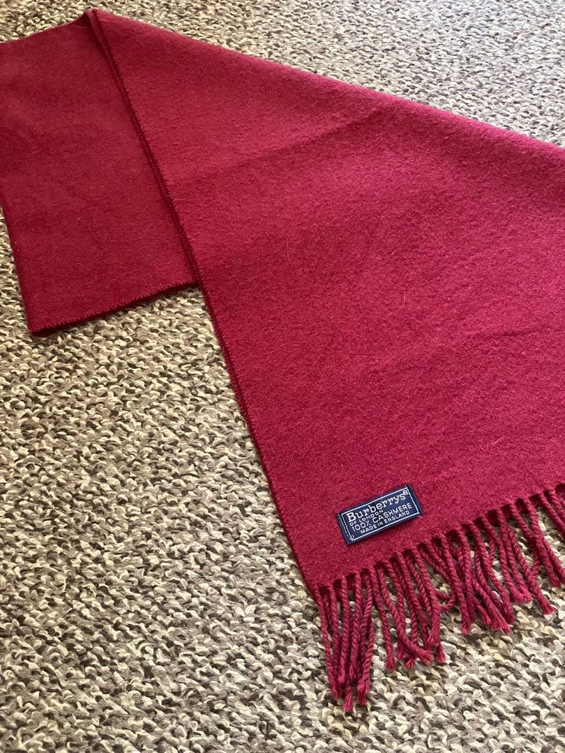 Burberrys 100% カシミヤ　マフラー　イングランド製