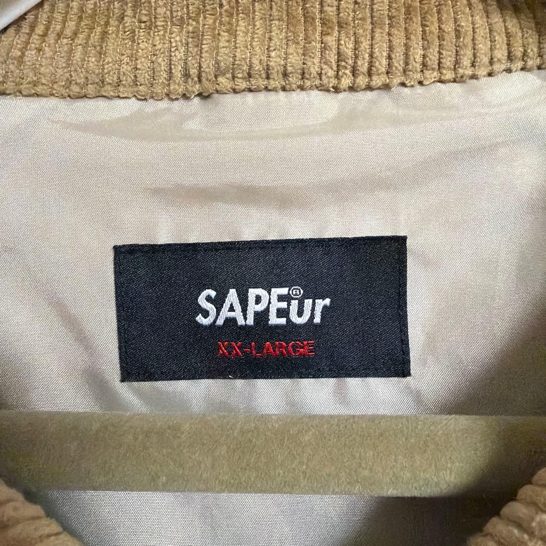 SAPEur コーデュロイコーチジャケット　XXL