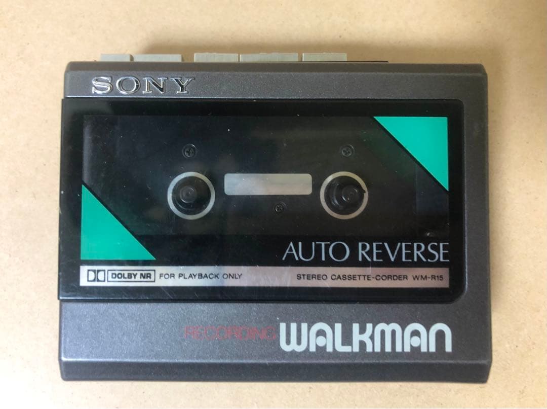 【ジャンク】SONY WALKMAN WM-R15 カセットプレーヤー