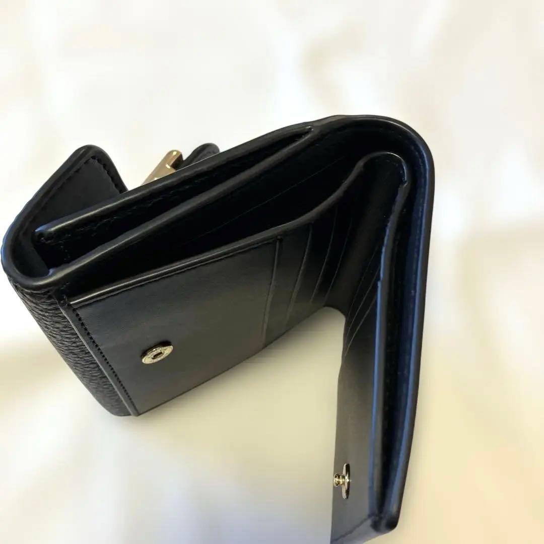 COACH 二つ折り財布 ブラウン ブラック