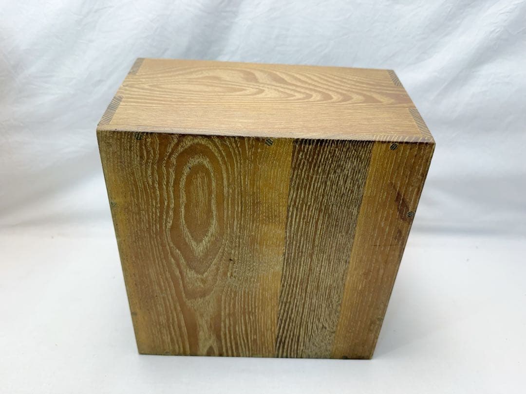 ほぼ未使用 茶道具 箱炭斗7点セット 火箸 水屋釻 釜束子羽箒灰器 紙釜敷 元箱