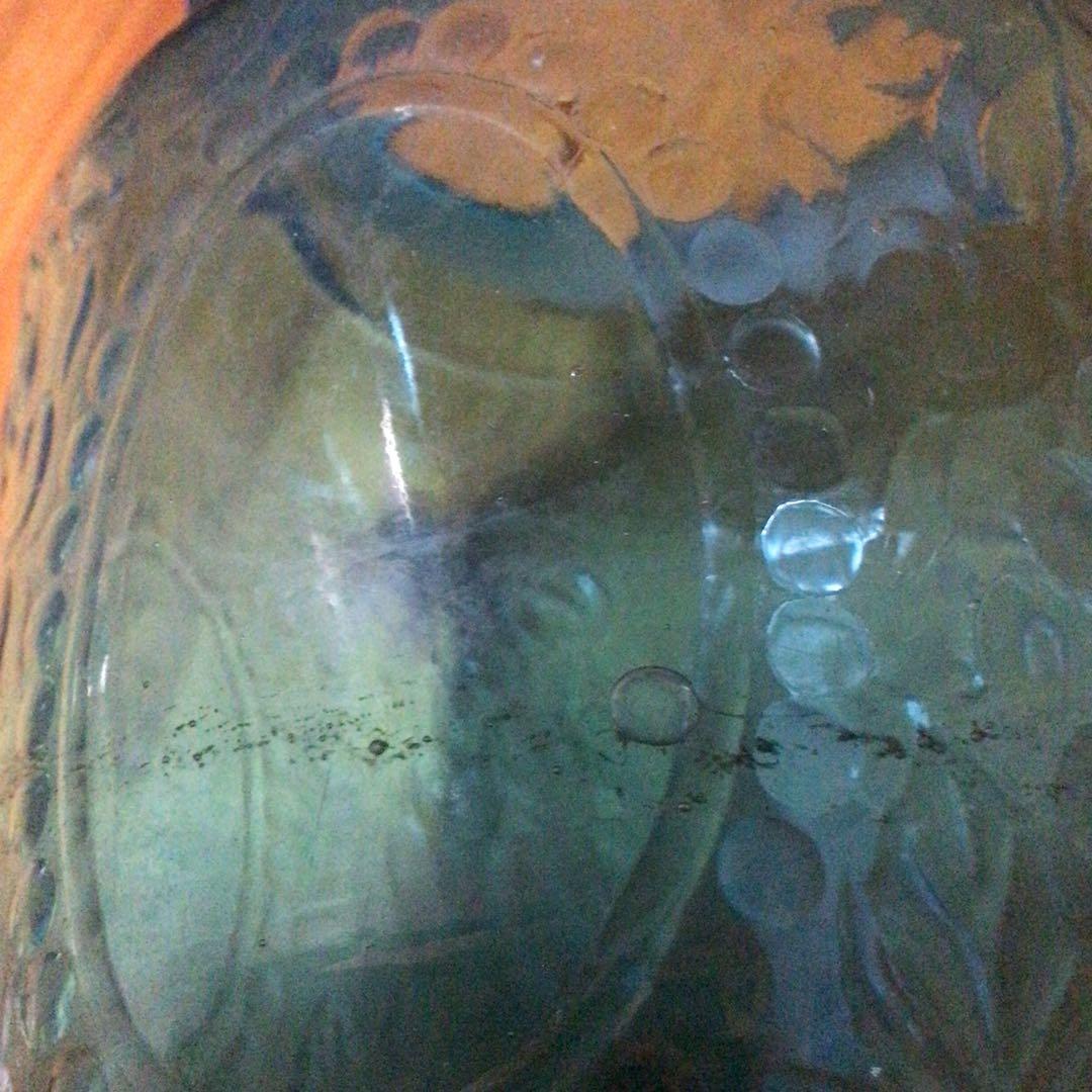 ガラス瓶　インテリア　昭和レトロ　OSAKA、JAPAN、SHIMADA