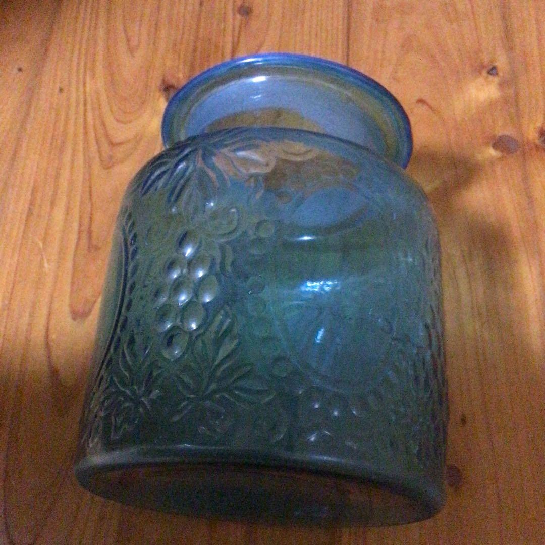 ガラス瓶　インテリア　昭和レトロ　OSAKA、JAPAN、SHIMADA