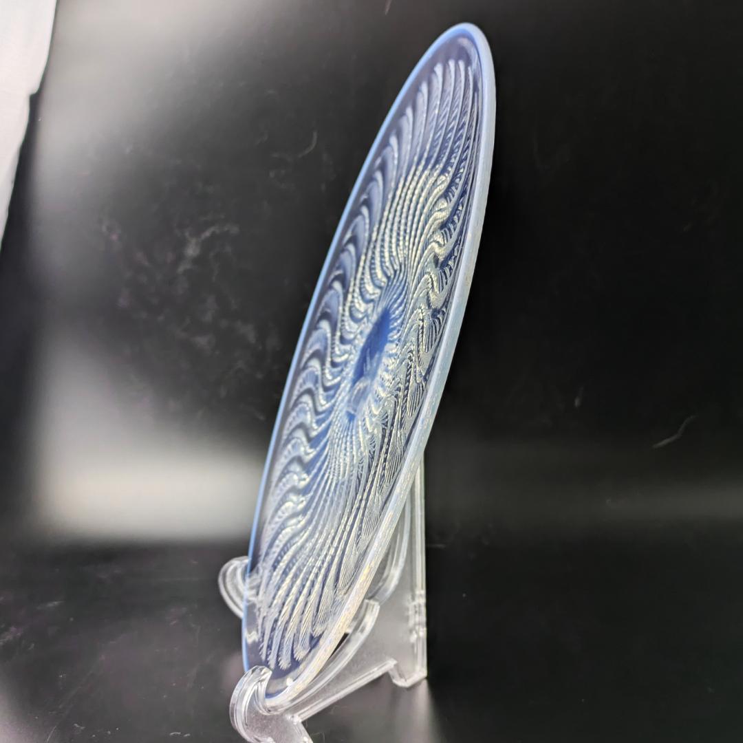 ルネ ラリック オパルセント皿 アクティニア イソギンチャク 1933年頃作品