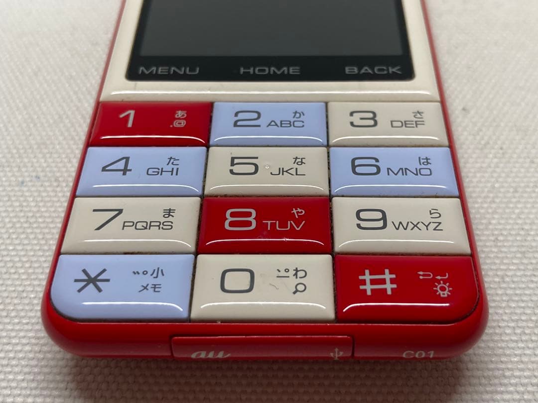 美品　au　SHX12　INFOBAR　NISHIKIGOI　k01e287dd