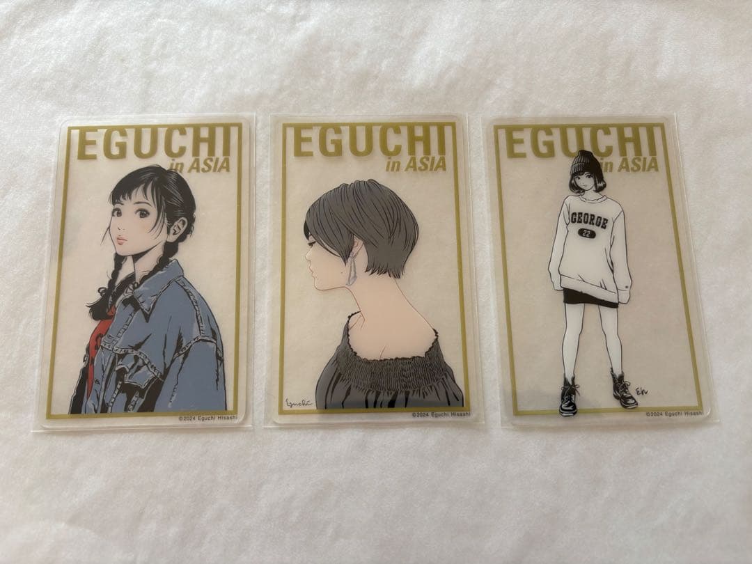 江口寿史　クリアカードセット　NO.03