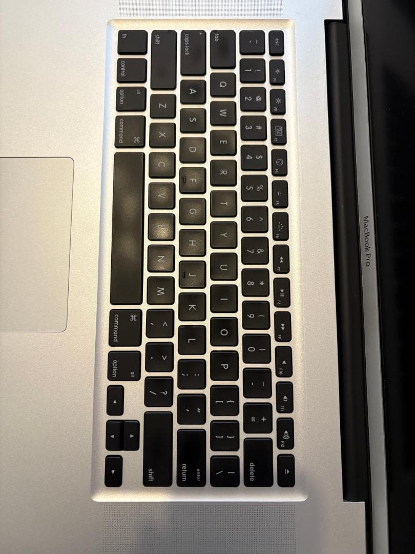 MacBook Pro 17インチ A1297 Mid 2010 USキーボード