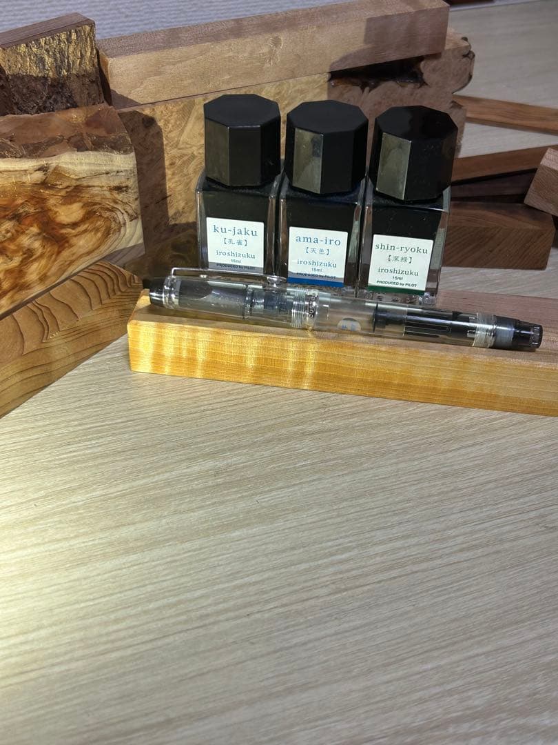 PILOT カスタムヘリテイジ92〈F〉 万年筆 色彩雫3色付き