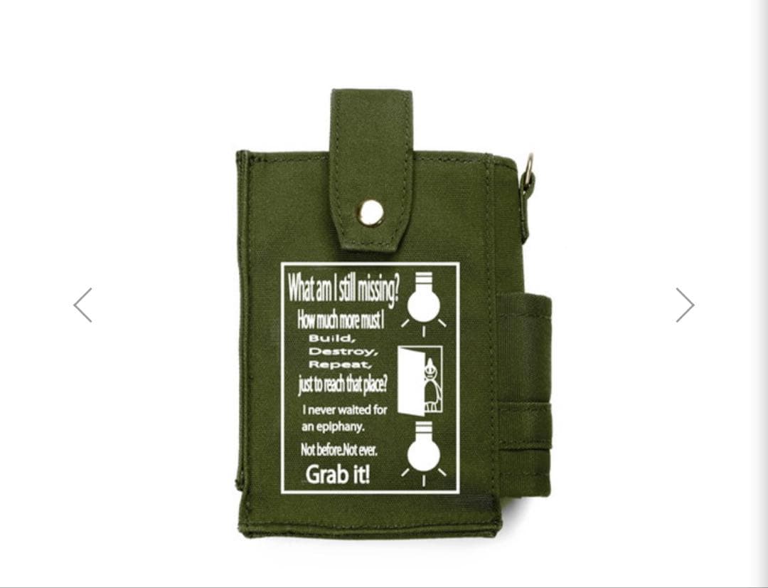 UVERworld チェーンポーチ　カーキ　TAKUYA∞