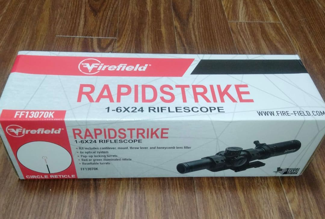 Firefield RAPIDSTRIKE 1-6X24 ライフルスコープ